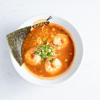 Tom Yum Seafood Ramen